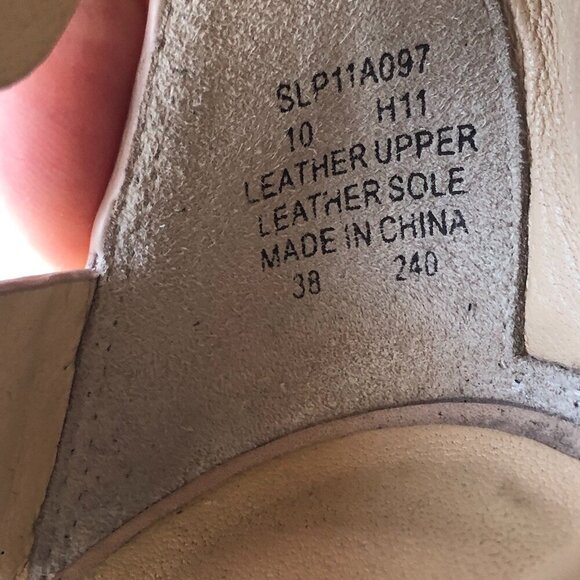 STELLA LUNA Nude Strappy Buckle Stiletto Heels Platform ankle boot sandal EU38 - Picture 10 of 16